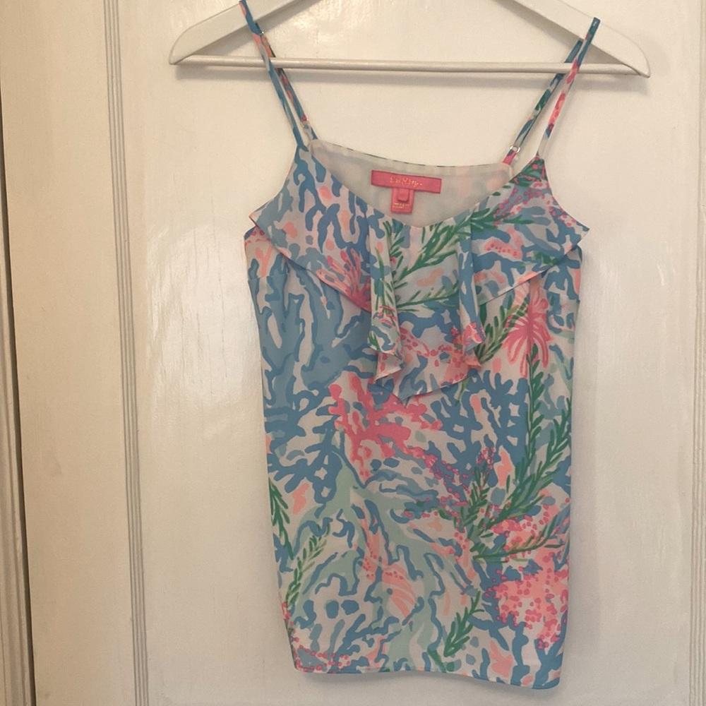 Lilly Pulitzer Karmen Cami Coral Bay